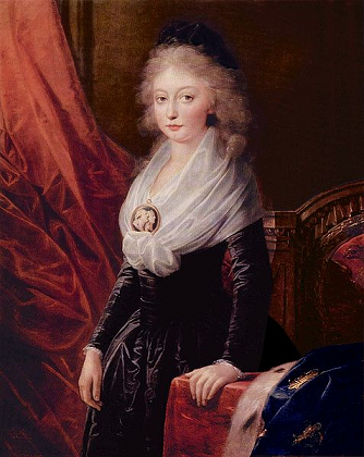 Marie-Thrse Charlotte de France en 1796